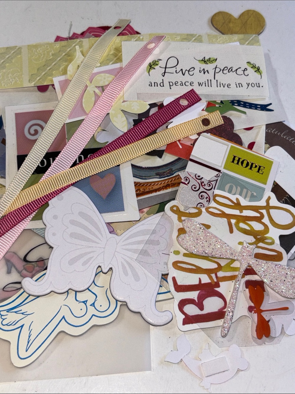Junk Journal Supplies Neutral Craft Embellishments Card Supplies Junk Journals
